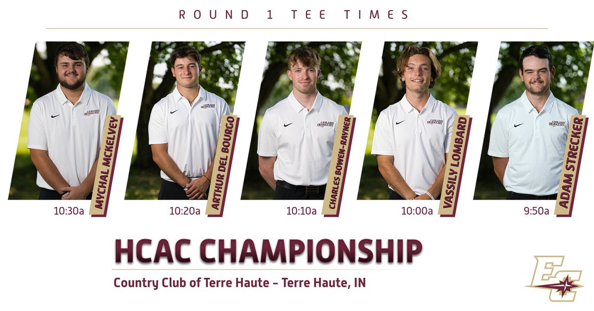 The Quakers begin play today in the HCAC Championship in Terre Haute, IN! #GoQuake Follow live scoring at Golfstat.com.