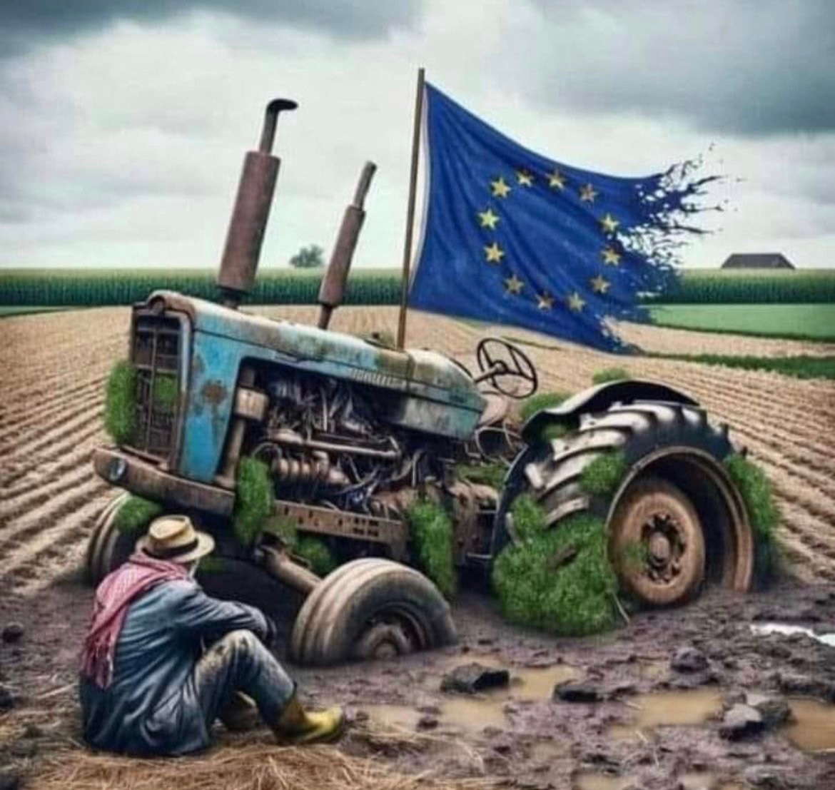 🇪🇺June 4, 2024 #Brussels . EU Farmers reclaim our EU! End 5 years of stealing of freedom, farms, food and rights! Restore your #Democracy ! Be there on 4 June in Brussels. #Votethemaway #MaketheEUgreatagain #DemocracyDay #farmersdefenceforce ‼️🇪🇺🚜💪