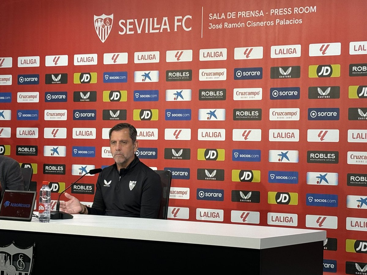 Quique Sánchez Flores, en rueda de prensa: “En el club se han tomado últimamente decisiones desde el éxito cercano o desde una situación de incertidumbre, me gustaría que se tomasen las cosas desde el convencimiento. Tenemos todos que pararnos a pensar fríamente”