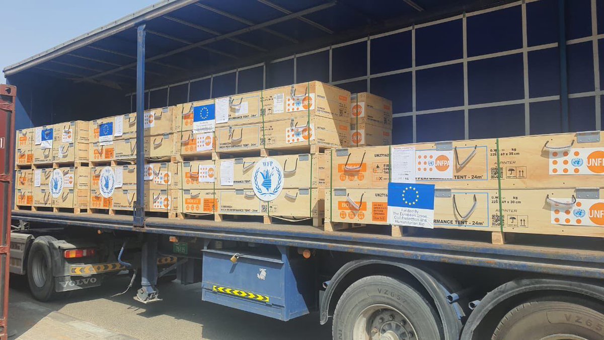 This week, thanks to another two EU humanitarian air bridge flights for #Gaza, we mark the completion of 50 flights carrying over 2100 tonnes of aid. Together with Member States and our partners, we stay committed to provide a lifeline to #Palestinians in desperate need of aid.