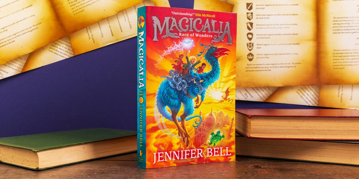 The wondrous @JenRoseBell is @ReadingZone's Author of the Month! ✨

Discover the inspiration behind her new book, Magicalia: Race of Wonders, in her interview: readingzone.com/authors/jennif…