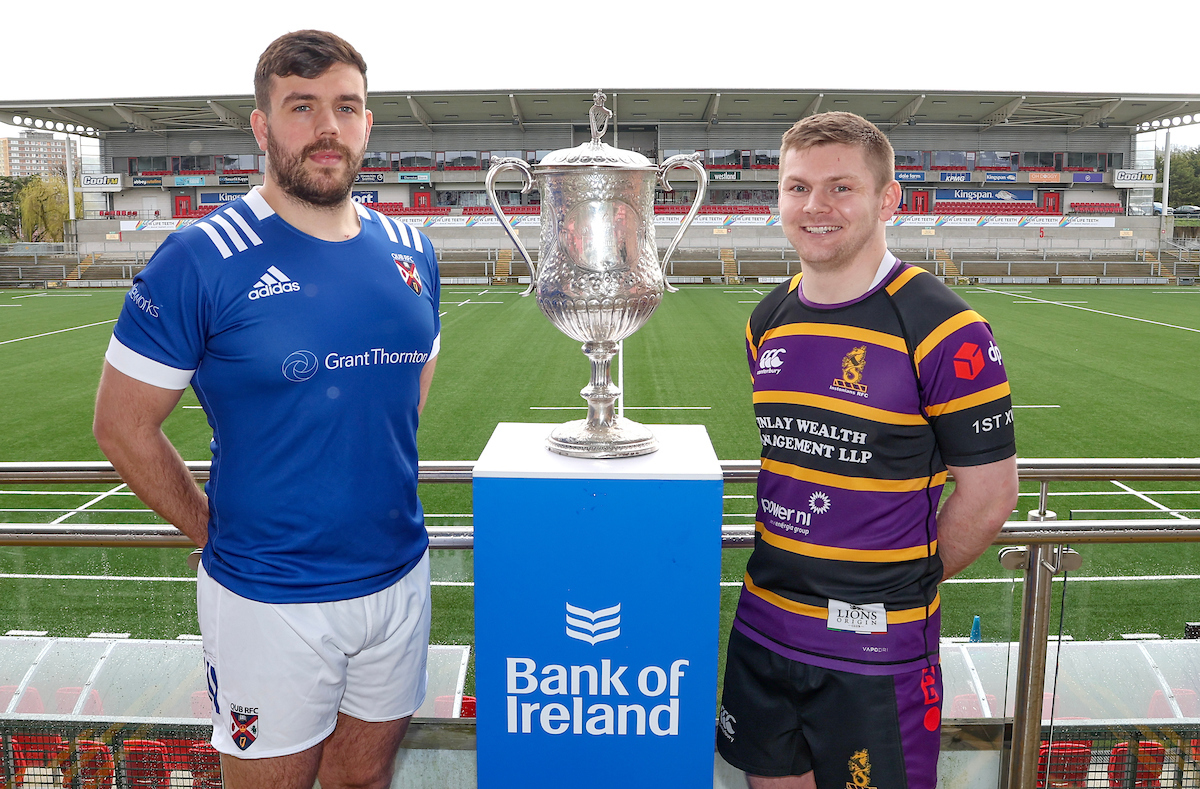 @bankofireland Senior Cup Final tomorrow in Kingspan Stadium! 🤝 QUB v Instonians 📆 Saturday 4 May, kick-off 3.00pm 🎟️ shorturl.at/ghpyE 📺 ulster.rugby.live Match Preview 👉 shorturl.at/fkQS3 Tickets MUST be purchased in advance online