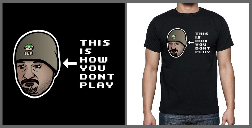 The Detractor video game was removed from Steam due to a copyright infringement from 'Phil'.
2016, the SoK had a teespring. @bazookaville design was on the site. Some paid for this design, but was removed due to Phil asking teespring to remove the t-shirt cos his face was on it.