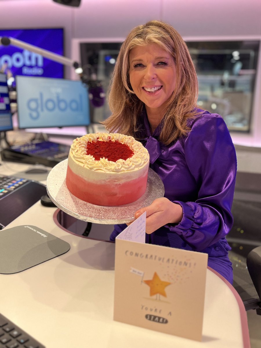 It isn’t just @kategarraway’s birthday – it’s her 10th anniversary at Smooth, too! 💜 Happy birthday and congratulations, Kate 🤗