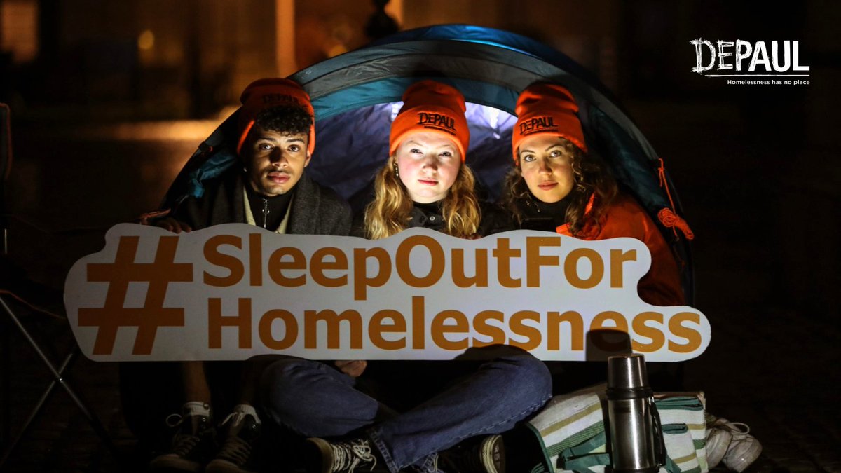 📅 Just two weeks until our #SleepOut begins! 📅 Will you join us? Visit our website to find out more and start fundraising today: ie.depaulcharity.org/event/2024-sle… #EndHomelessness #SleepOutforDepaul