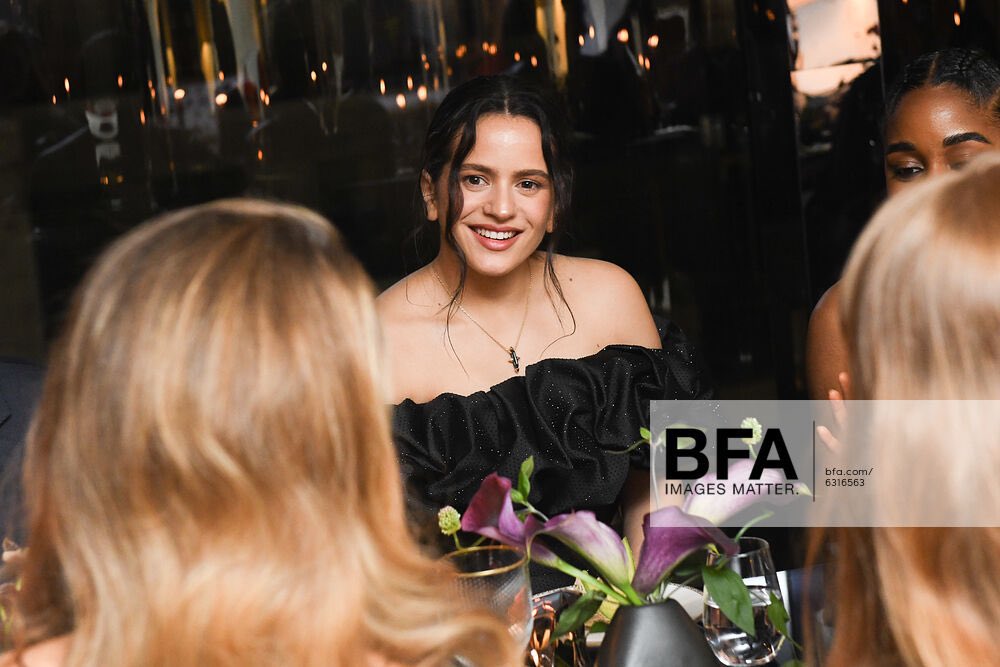 Rosalía y Blake Lively anoche en el evento de Tiffany en Nueva York.