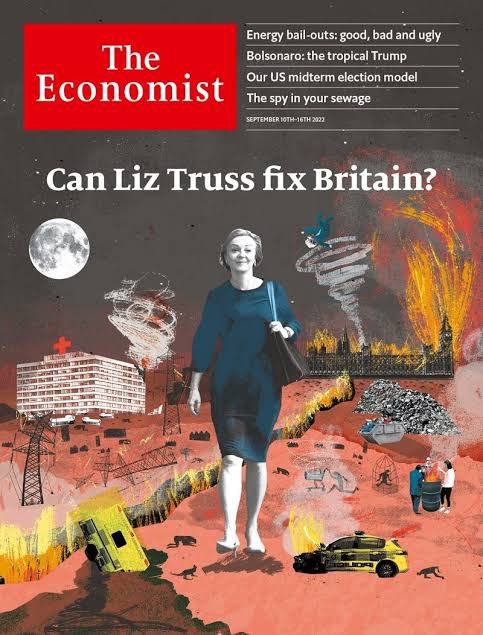 🔴 The Economist 2022 kapağındaki hemen hemen her olay yaşandı. En önemli olan yani büyük felaketten önceki olay henüz yaşanmadı. Bu olay daha öncede söylediğim gibi londraki saat kulesinin ya yıkılması yada büyük bir yangınla yanmasıyla başlayacak. Bu bir teori değil, şifre.