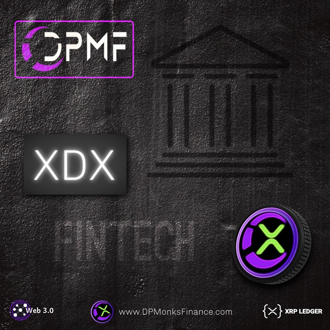 ℹ️ Announcement 📢 The native asset issued by #DPMF is #XDX on the #XRPL. In 2021 we #Airdropped a large amount of the supply (70%+) to decentralise the asset globally which to date is owned by roughly 20k people (83k+ in 2021). #XDX TL ⬇️ xrpl.services/?issuer=rMJAXY… About a…