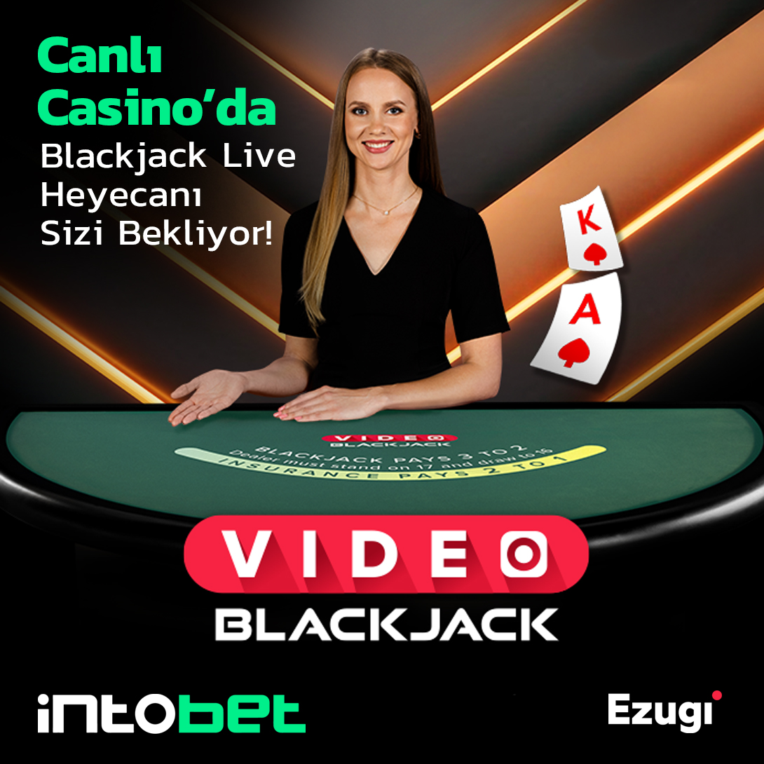 💵 Farklı bir Blackjack deneyimine hazır olun! Video Blackjack ile oyun keyfi ve kazançları #intobet Canlı Casino'da katlayın. intobet Giriş: bit.ly/3vjtcub