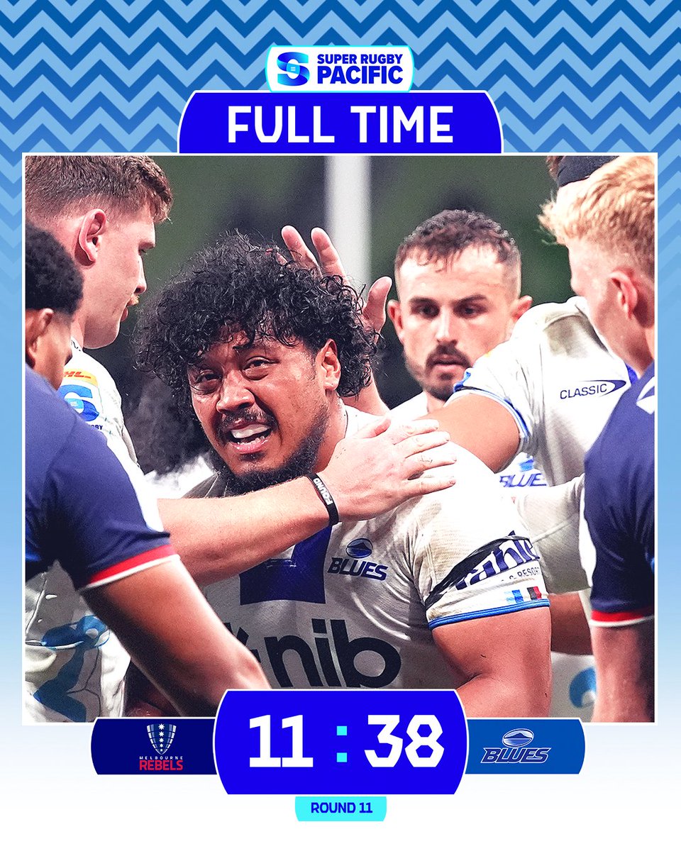 Burnin' Blues! 🔥

#SuperRugbyPacific #REBvBLU