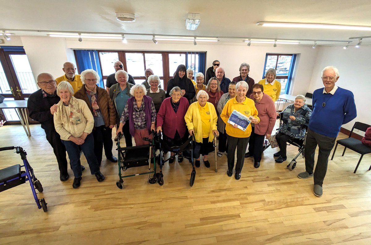 We're delighted that Saltash BAPS (Blind and Partially Sighted) club has been awarded the Saltash Town Council Civic Award for Contribution to the Community!

The club were recognised for supporting visually impaired people in Saltash. Well done to our members and volunteers!