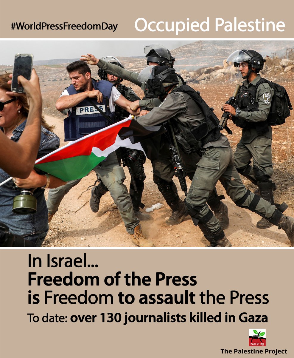 #WorldPressFreedomDay 

#OccupiedPalestine 
#Gaza