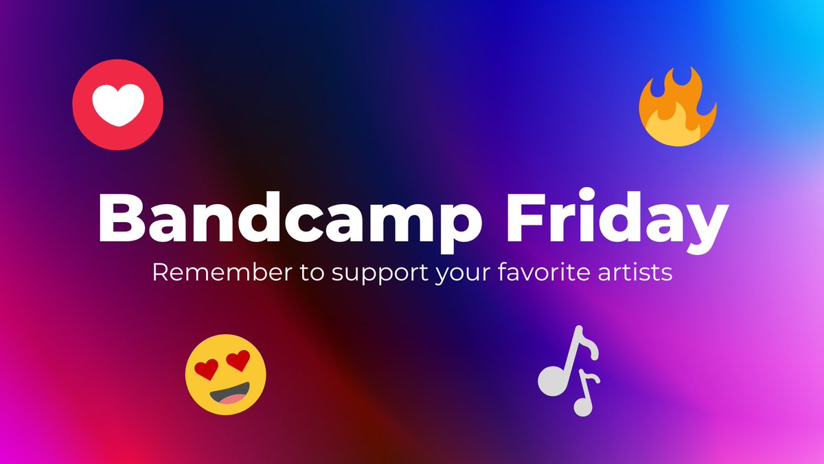 It's Bandcamp Friday, remember to support your favorite artists!  

Artists, promote your music and merchandise in this thread!  

#BandcampFriday