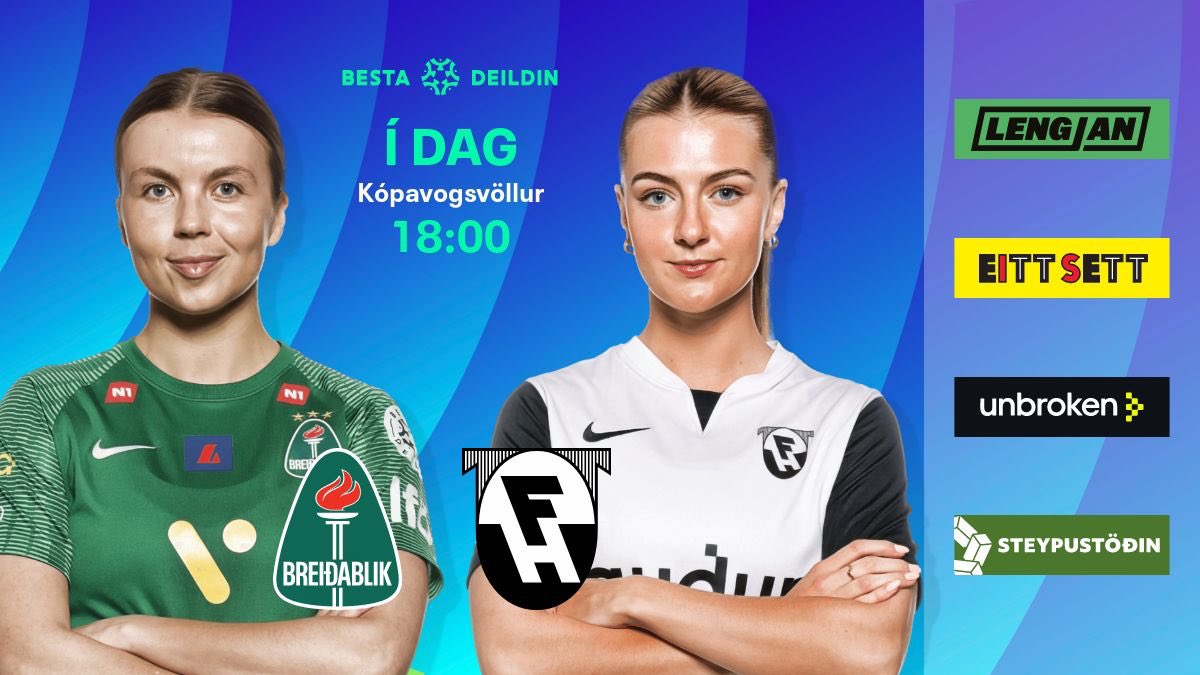 Hafnfirðingar heimsækja Breiðablik á Kópavogsvöll í dag🔥 📌 Kópavogsvöllur ⏲️ 18:00 ⚽️ @BreidablikFC 🆚 @fhingar 🎟️ Miðasala á stubb.is