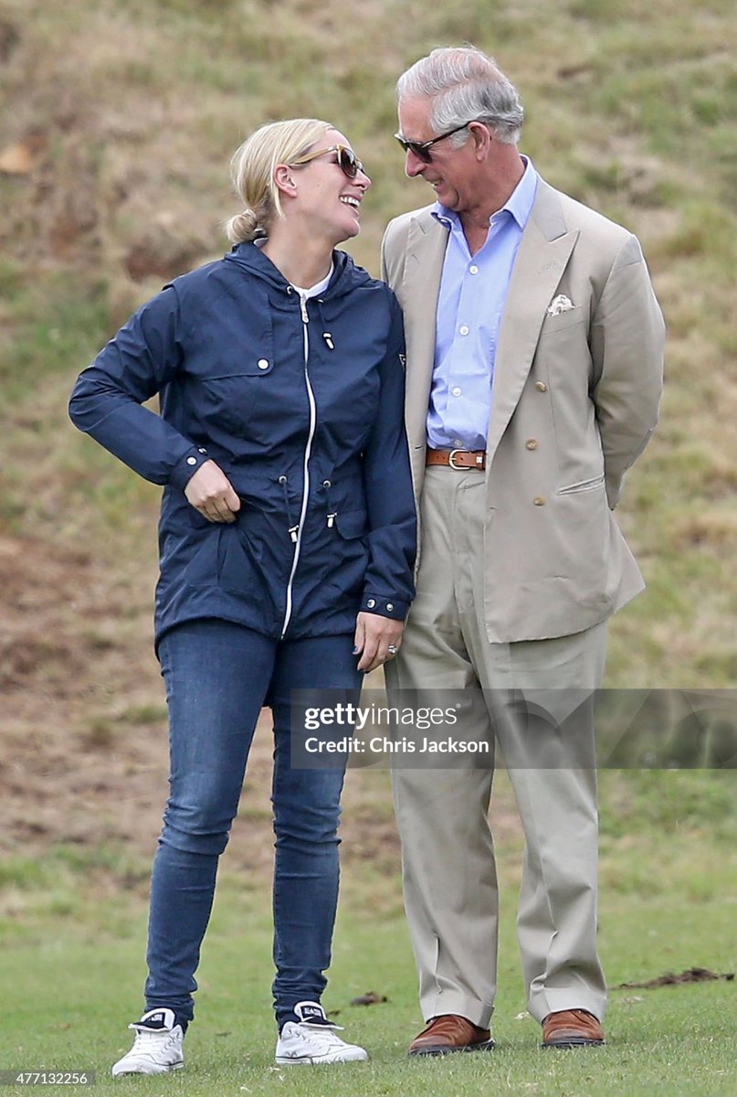 Great to see King Charles at @windsorhorse today - As ever a characteristically warm greeting from Zara Tindall for him - They always seemed to have shared a close relationship over the years