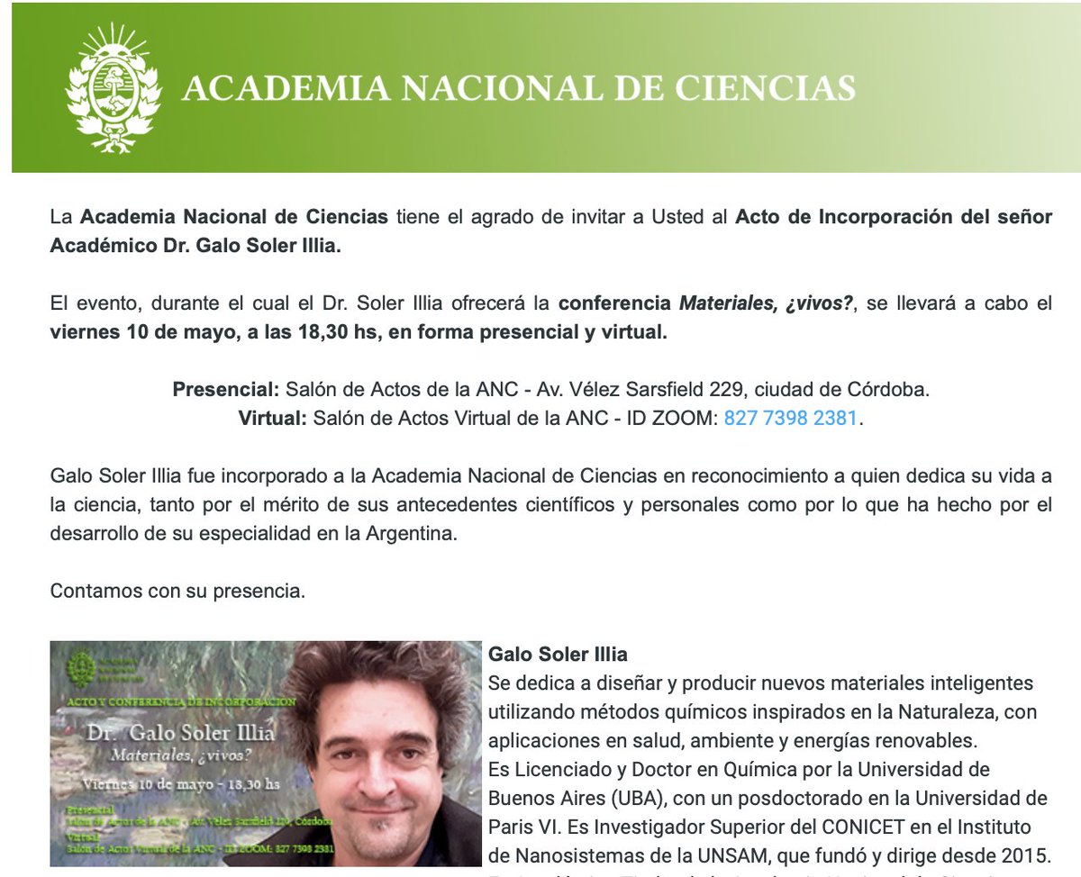 ¡Felicitaciones, académico @dr_kuato!