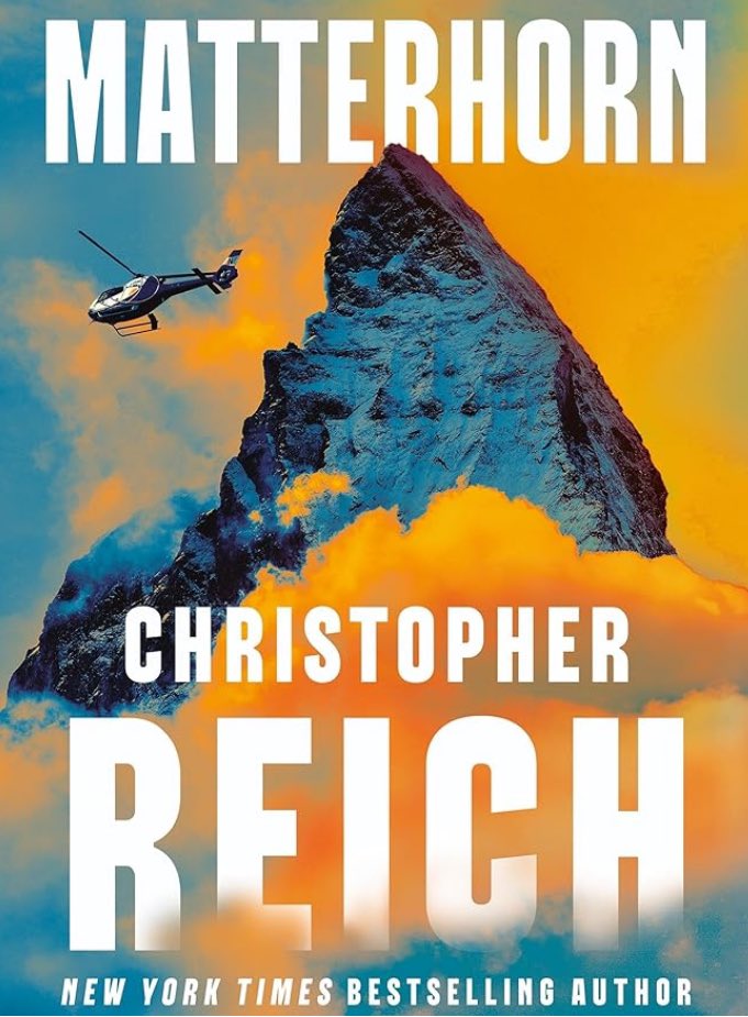 The Dossier has come into possession of MATTERHORN by @ChReichWriter, and @DaveTemple was right. This thing is a banger of a book so far! Find out more in @TheThrillerZone!