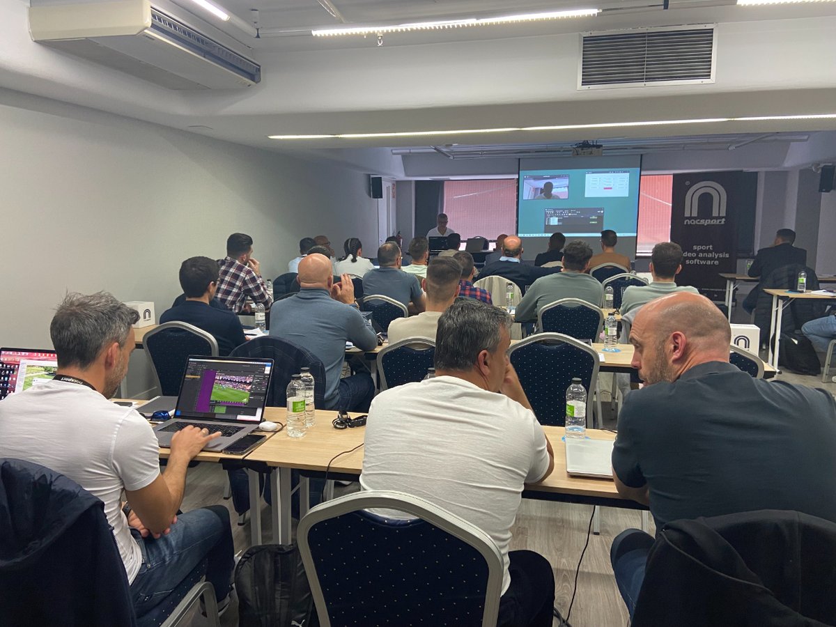😎Nacsport Pics of the Week😎 More from the 10th Annual Nacsport Networking Day, held in Madrid on Tuesday Analysts from some of Spain's top #football teams gathered to see the latest Nacsport innovations and discuss advances in #videoanalysis. Thanks to all who attended!💪
