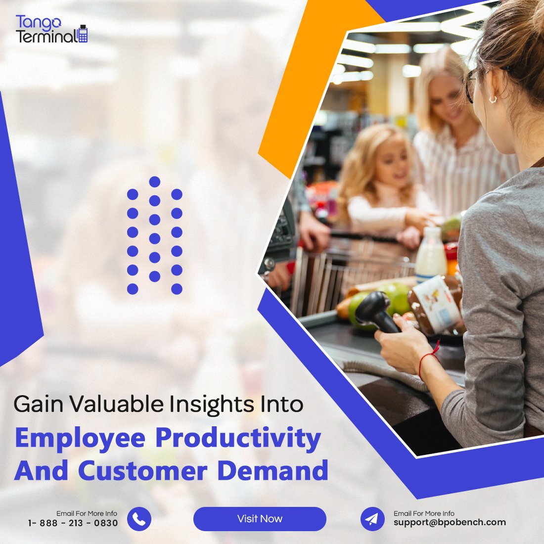 The data captured by a POS system provides valuable insights into employee productivity and customer demand.

#tangoterminal #pos #retailbusiness #automatingtasks #marketingsolution #ecommerce