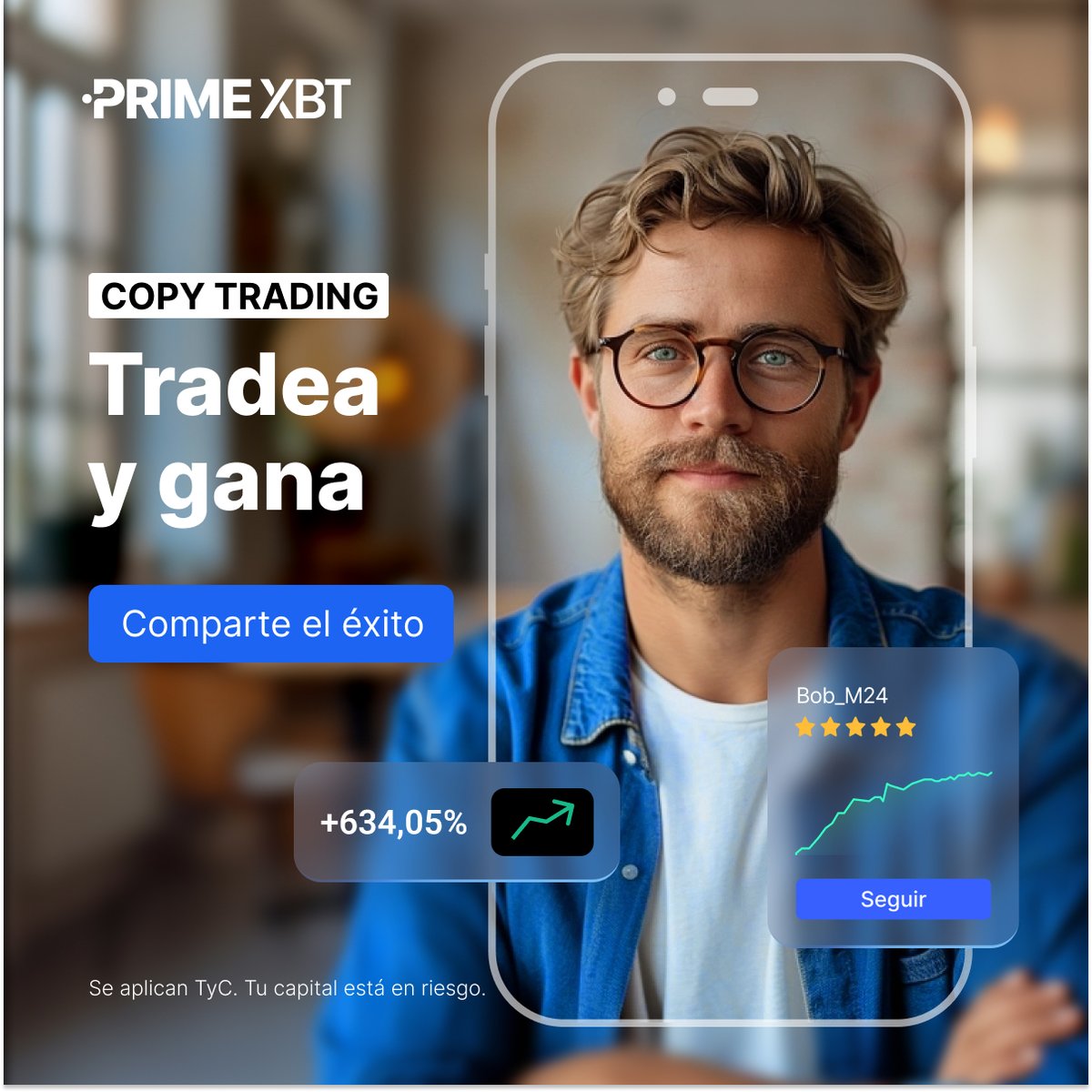 PrimexbtES's tweet image. 🔥 ¡Tus habilidades de trading están en demanda!

Únete a #CopyTrading como proveedor de estrategias y amplía tu potencial de ingresos

 Tradea, guía a los inversores hacia el éxito y crea una nueva fuente de ingresos.

 👉 Empieza aquí: eng.primexbt.com/3UB7igO

#PrimeXBT #Cripto