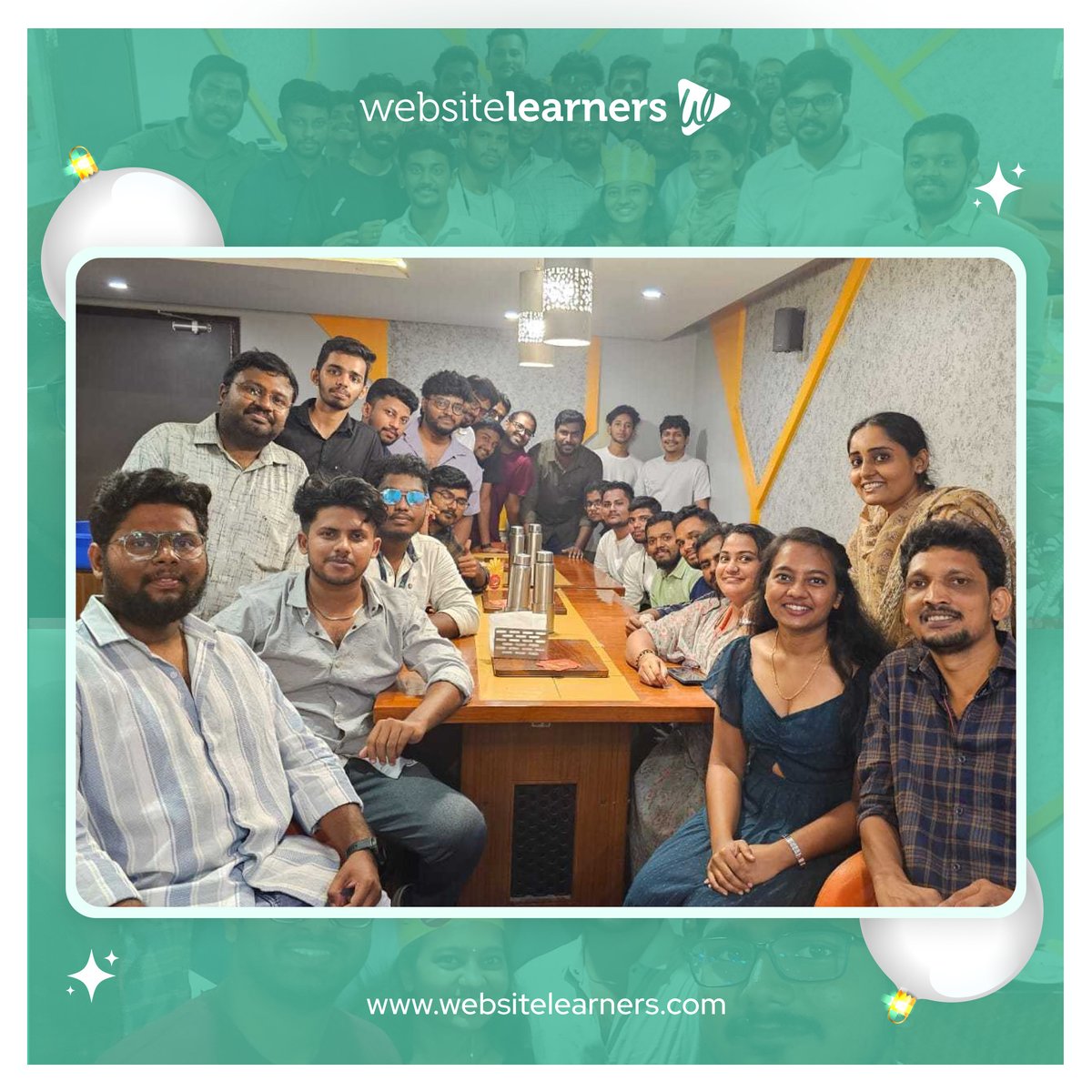 Creating memories and strengthening bonds! 🤝 Our team's day out was a blast 🎉, full of laughter 😆 and great vibes! ✨

#TeamBonding #CompanyOuting #WorkFamily #WebsiteLearners #TeamOuting #TeamLunch