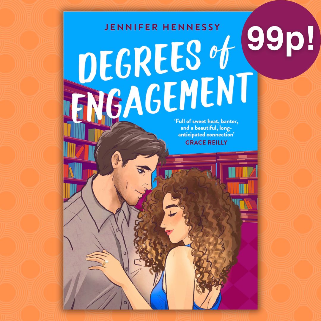 Calling all #fakedating trope fans 📢📢📢 @jennifercarolyn's gorgeously swoony DEGREES OF ENGAGEMENT is one of @AppleBooks UK's Best of the Month picks and is 99p for a limited time only!! Find out more here👉geni.us/DOEJH💙💜