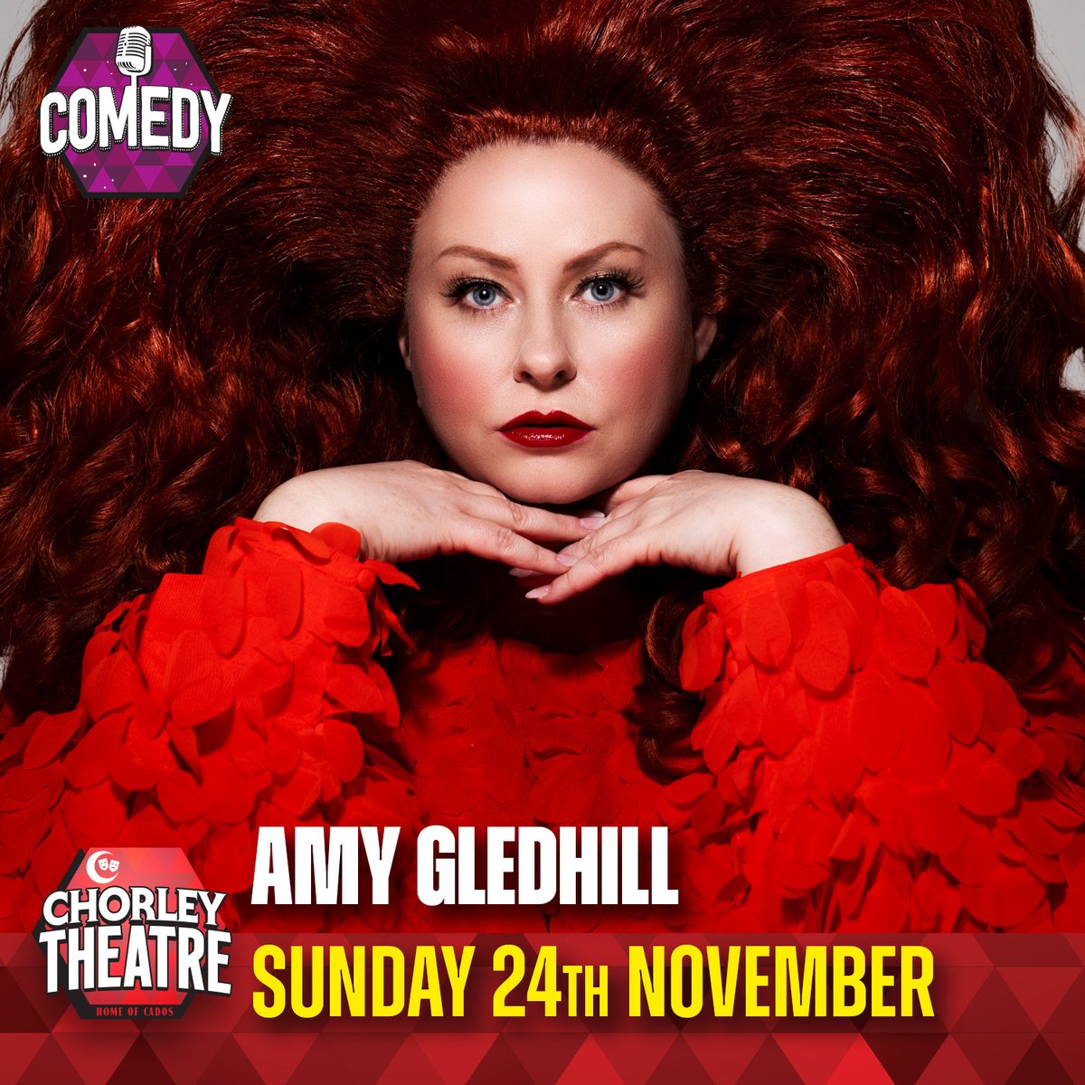 On sale today, Edinburgh Award nominee Amy Gledhill comes to our Studio on 24th November with a show about self-confidence, romance and bin bags. ticketsource.co.uk/booking/t-yakv…