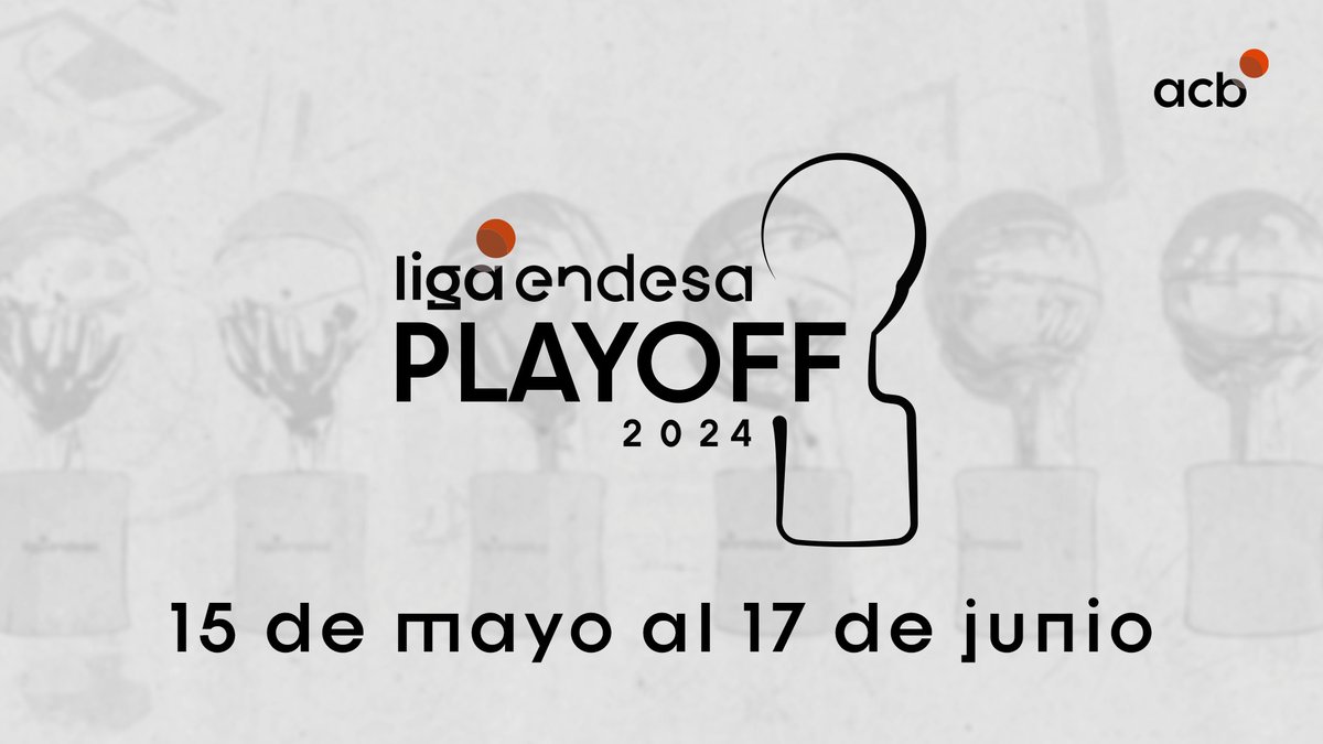 📆 ¡Así será el #PlayoffLigaEndesa!

Arrancará el 15 de MAYO y se prolongará como máximo hasta el 17 de JUNIO.

➡ Cuartos, entre el 15 y 26 de mayo
➡ Semifinales, a partir del 28 de mayo
➡ Playoff Final, a partir del 7 de junio

+info: acb.com/articulo/ver/4…