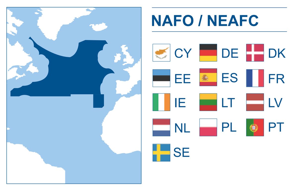 🌊#ThisWeek: #NAFO-#NEAFC Regional Risk Assessment Workshops to define & evaluate risks of non-compliance with fishing regulations in these #JDP areas. Focus on: 1⃣Risk Assessment Methodology 2⃣Fishery risk analysis & priority threats 3⃣Agreed risk treatment measures #WeAssist