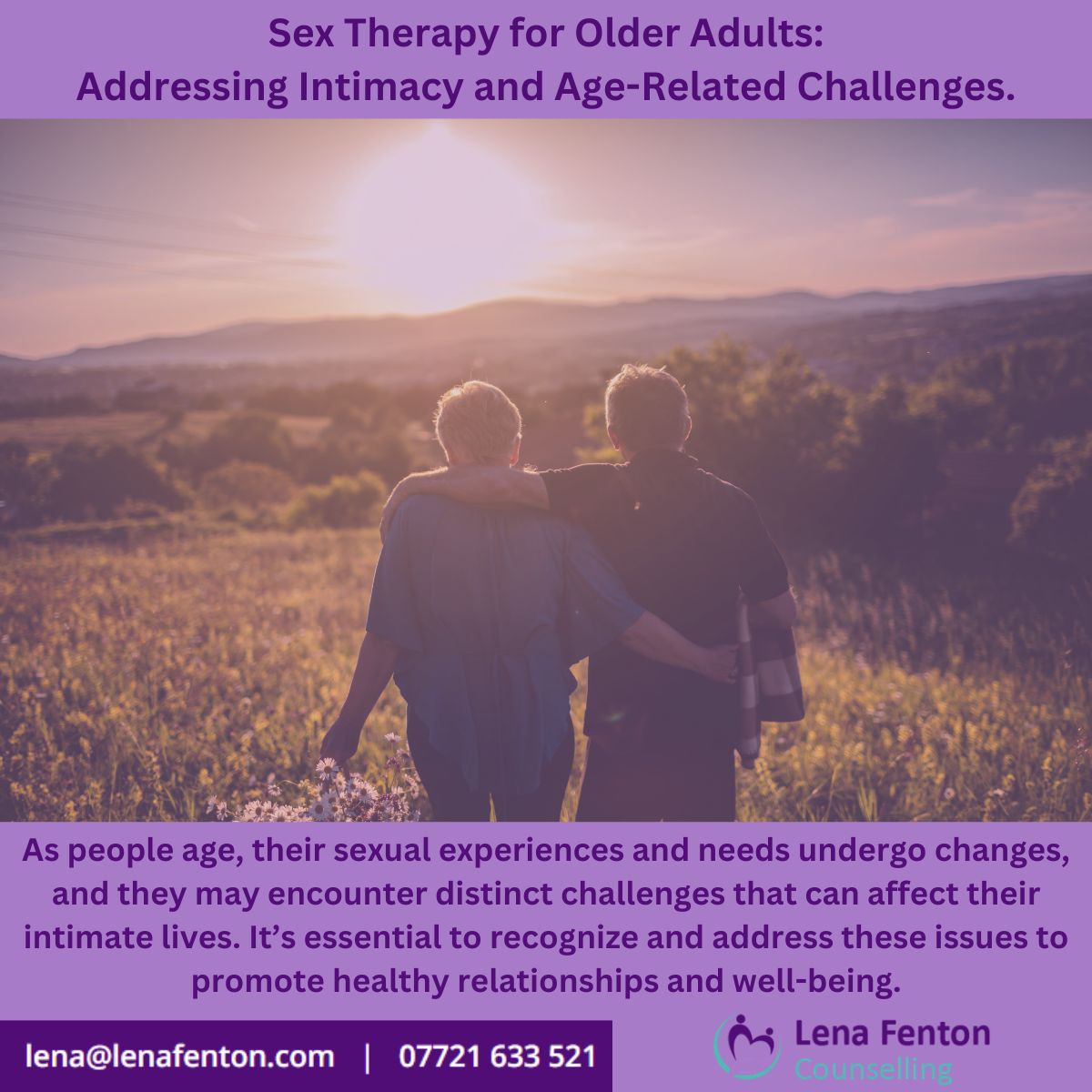 👉lenafenton.com/couple-counsel…
#onlinetherapy #psychosexualtherapy #couplecounseling #oldercouple #intimacy #psychotherapyonline