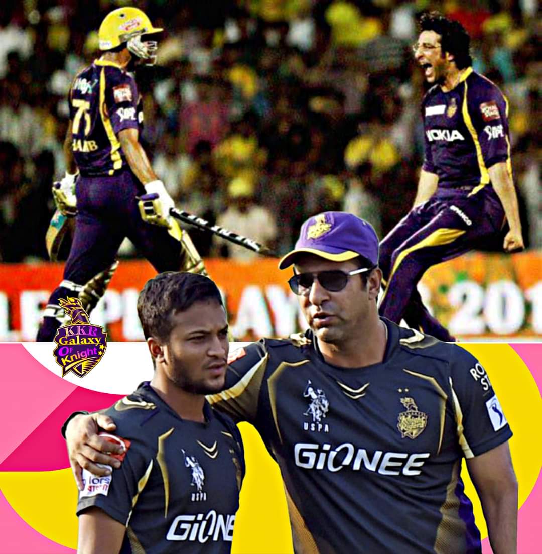 Old Duo 🥹 iconic Duo 🇧🇩🇵🇰

#WasimAkram Shakib Al Hasan #AmiKKR #KKR #KKRTeam Kolkata Knight Riders #ipl