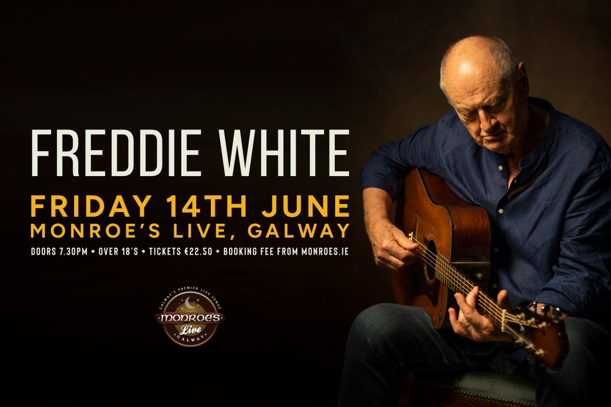 The legendary Freddie White makes his long awaited return to Monroe's Live this June! 🗓️ Fri 14 June 🎟️ 👉 bit.ly/FreddieWhiteMo… 🚪 7:30pm Tickets are going to sell fast for this one, so make sure to grab them early!!