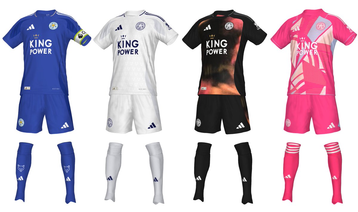 Leaked: Leicester City Kits 24-25                

#pes2021 #pes21 #peskit #fc24 #kitmaker #eFootball2024 #adidasfootball #LCFC