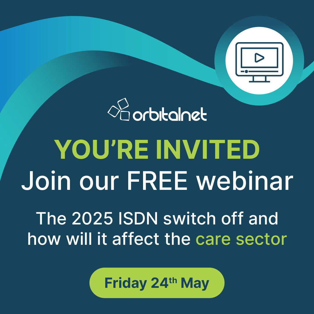 We are holding a FREE #webinar on the 24th May to explain the upcoming 2025 ISDN switch off and how it will affect the care sector. 

To book your free space, please register your interest at careengland.org.uk/events/isdn-sw… 

#Webinar #care #carehome #residentialcare #isdnswitchoff