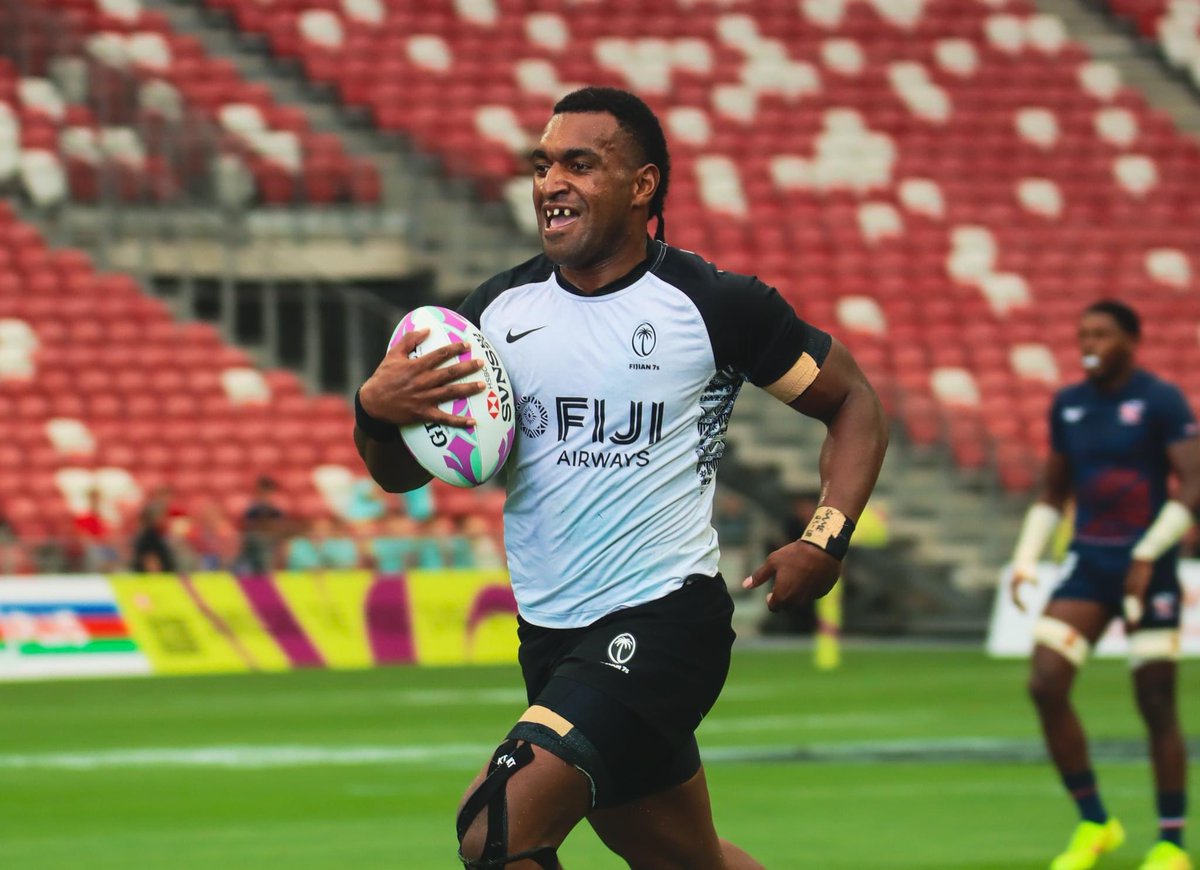 Day one for Fiji Airways Fiji 7's at the HSBC Singapore SVNS 🇫🇯 #duavataveilomanirakavi #HSBCSVNS #roadtoparis2024