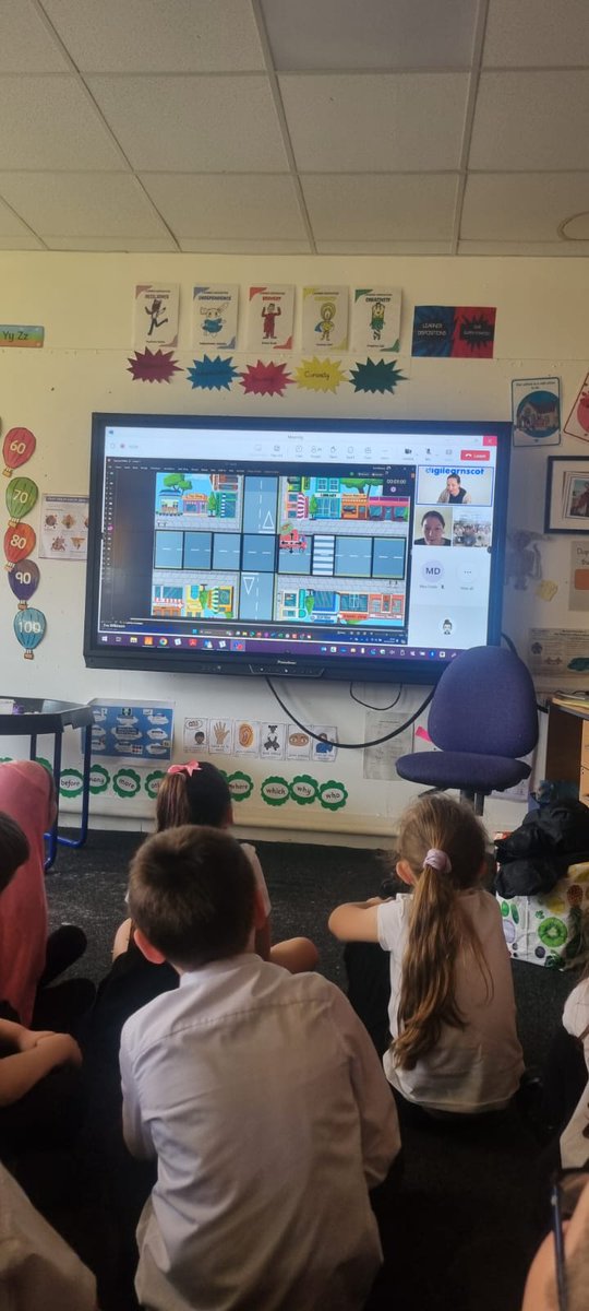 It is delivery day for P1 & P2. They loved their unplugged lesson with @DigiLearnScot @BarefootComp this morning!