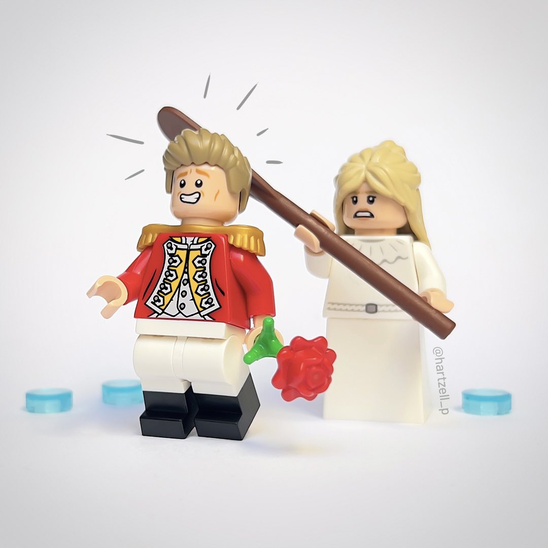 #sanditon S2E4 extended scene: William isn't sure if Alison is quoting Keats, Byron or Cowper but he has an inkling that ”sod off, you twat” isn't a verse from a love poem. 🤡

#legosanditon #sanditonS2 #customlegominifigure #puristlegominifigure #afol #moc