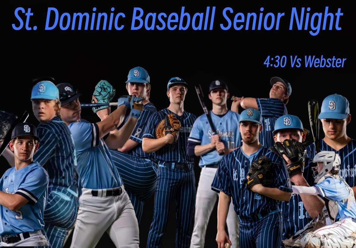 St. Dominic HS Baseball (@stdom_baseball) on Twitter photo <a href="/evanluke91/">Evan Luke</a> bump day! <a href="/evanluke91/">Evan Luke</a> bump day!