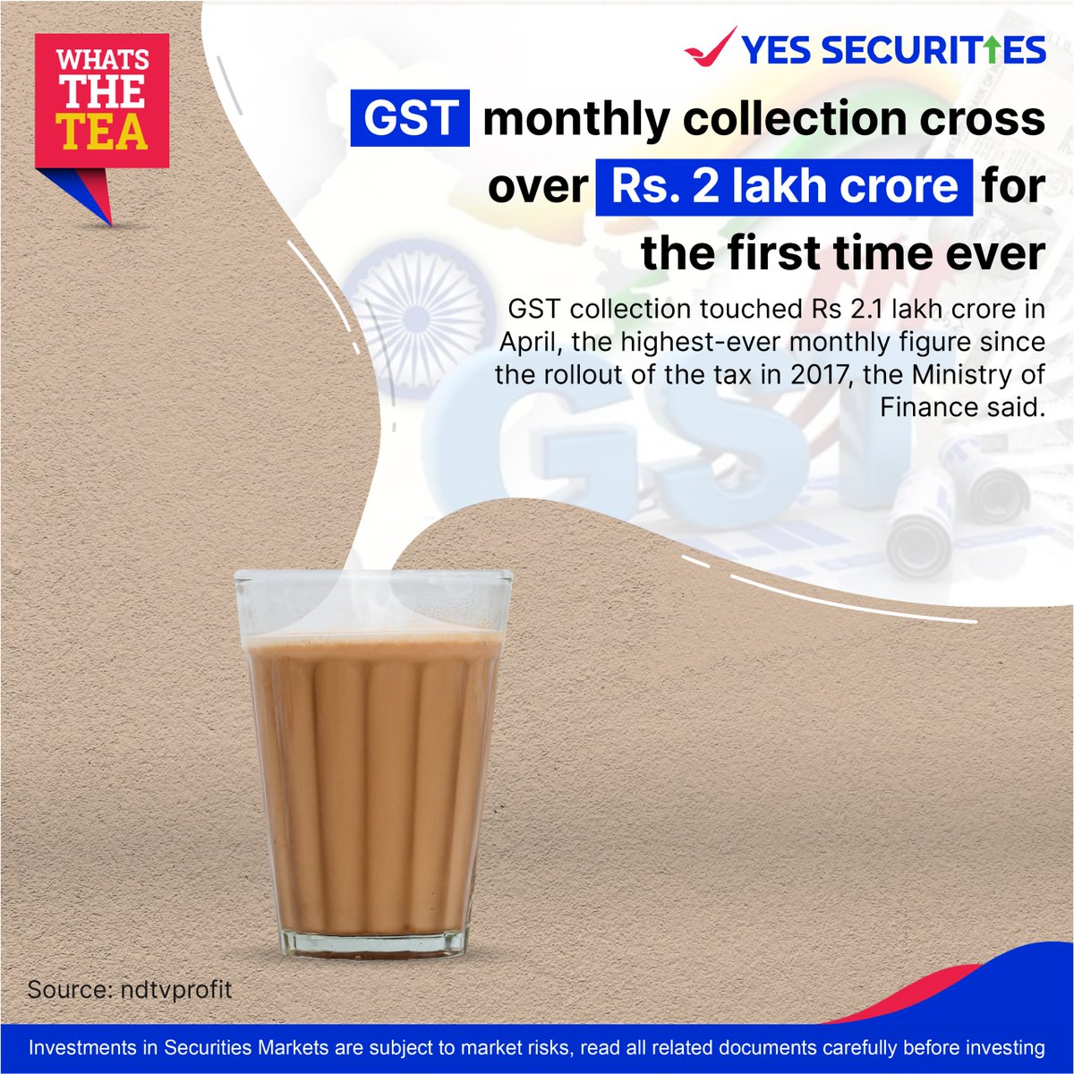 Here's the tea of the week, catch you with some more later.☕

Disclaimer: bit.ly/3yKOHTh

#YESSECURITIES #ChoiceoftheWize #WhatsTheTea #WeeklyNews #News #WeeklyWrap #NewsUpdate
