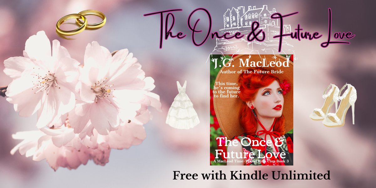 The Once and Future Love 📚⏳🗡️💋💃🏻 mybook.to/TheOnceAndFutu… Ferghus MacLeod has travelled almost 600 years into the future. He finds himself in a town he's never heard of before, in the home of a beautiful redhead with intriguing, combat skills. Can they solve the mystery of the…