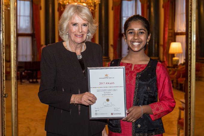 Hiya Chowdhury, Senior Runner-up of Queen’s Commonwealth Essay Competition 2017 and a published children’s author explains how winning the #QCEC was vital for her “voice as a young person.”

Let her story inspire you to submit your essays for #QCEC2024: royalcwsociety.org/post/hiya-chow…