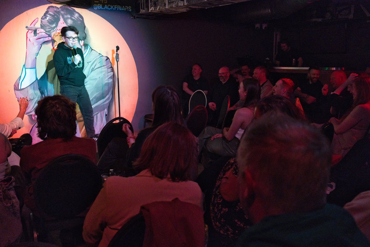 Absolutely loving stand up comedy again, these nights at Blackfriars are unbelievable.

Tickets available below or you want to come next week and see another great lineup of comedy.