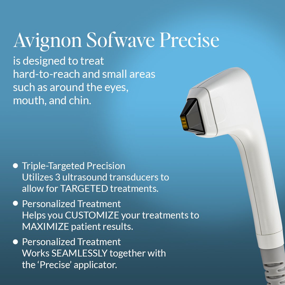 The New Avignon Sofwave Precise is specifically designed to treat small areas around the eyes. This can easily target: 1. Upper eyelids 2. Under eyes 3. Around the eyes Refresh your eyes, reduce eyebags with Sofwave Precise. #sofwave #gotlift #avignonclinic #JuliaAnneSanJose