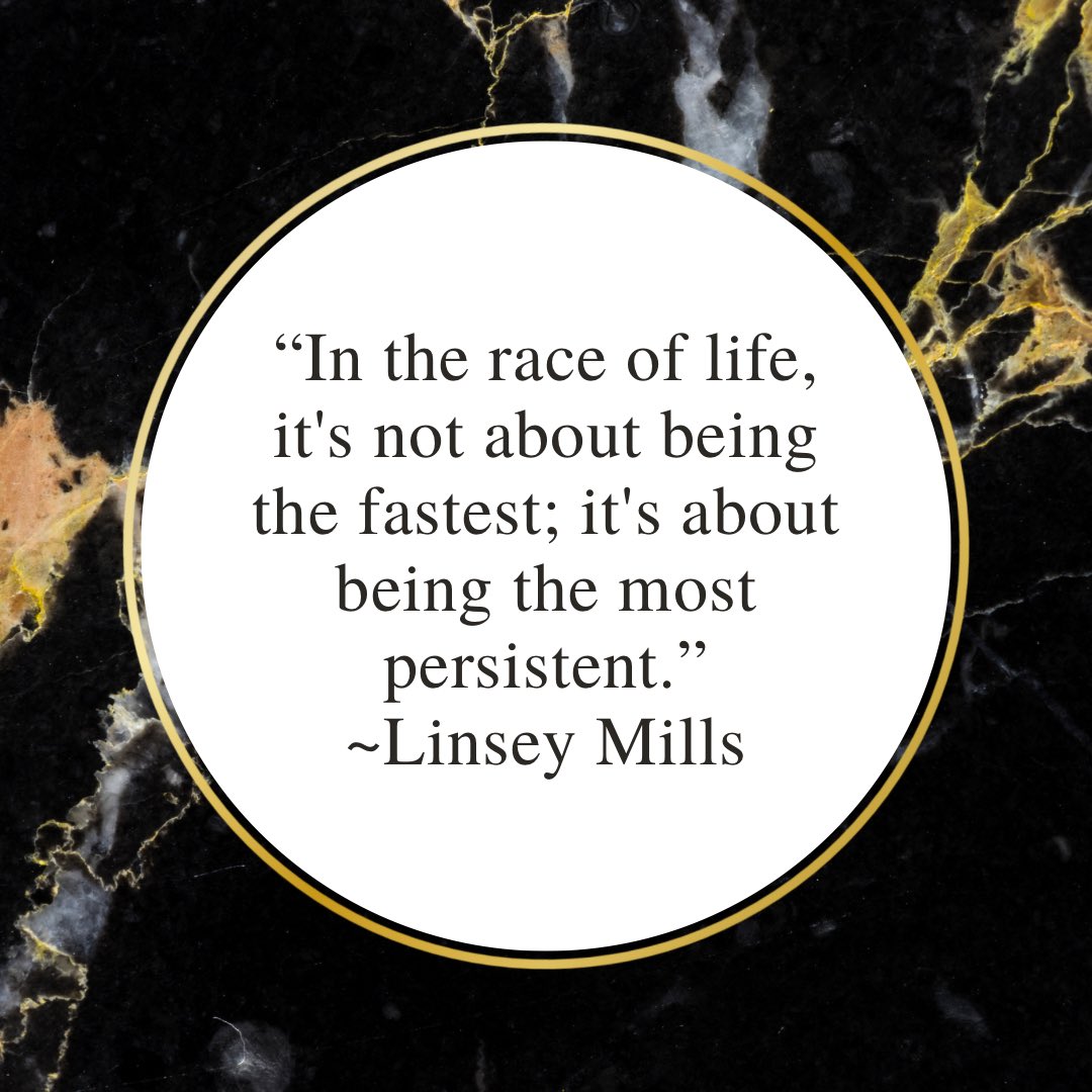 In the race of life, it’s not about being the fastest; it’s about being the most persistent. ~Linsey Mills
#lifelessonchallenge #lifehacks #lessonslearned #wisdomquotes #successmindset
Follow #currencyofconversations #callinzgroup #simplyoutrageous
