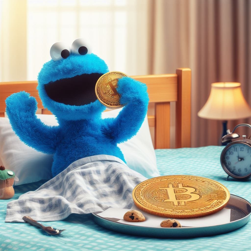 Good morning #Crypto monsters 💎☕️🍪🍪 What's in your moonbag?👀
