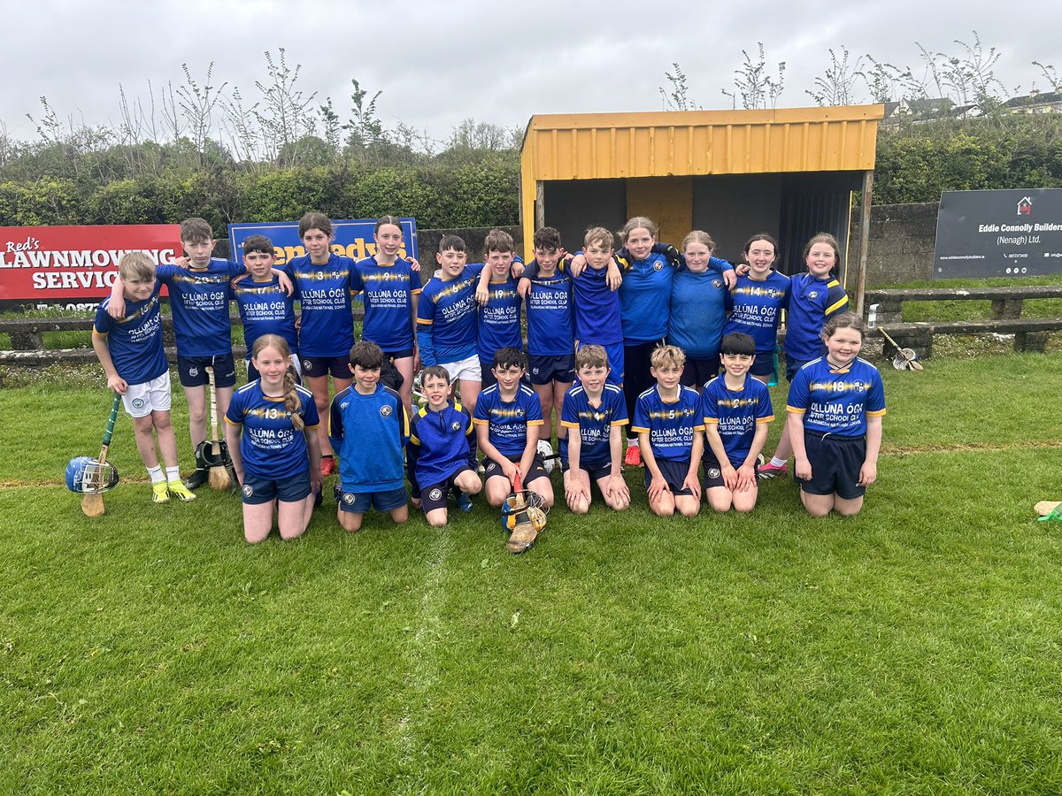 Well done to our super u13 team today who played great stuff in Puckane today #Danganabù