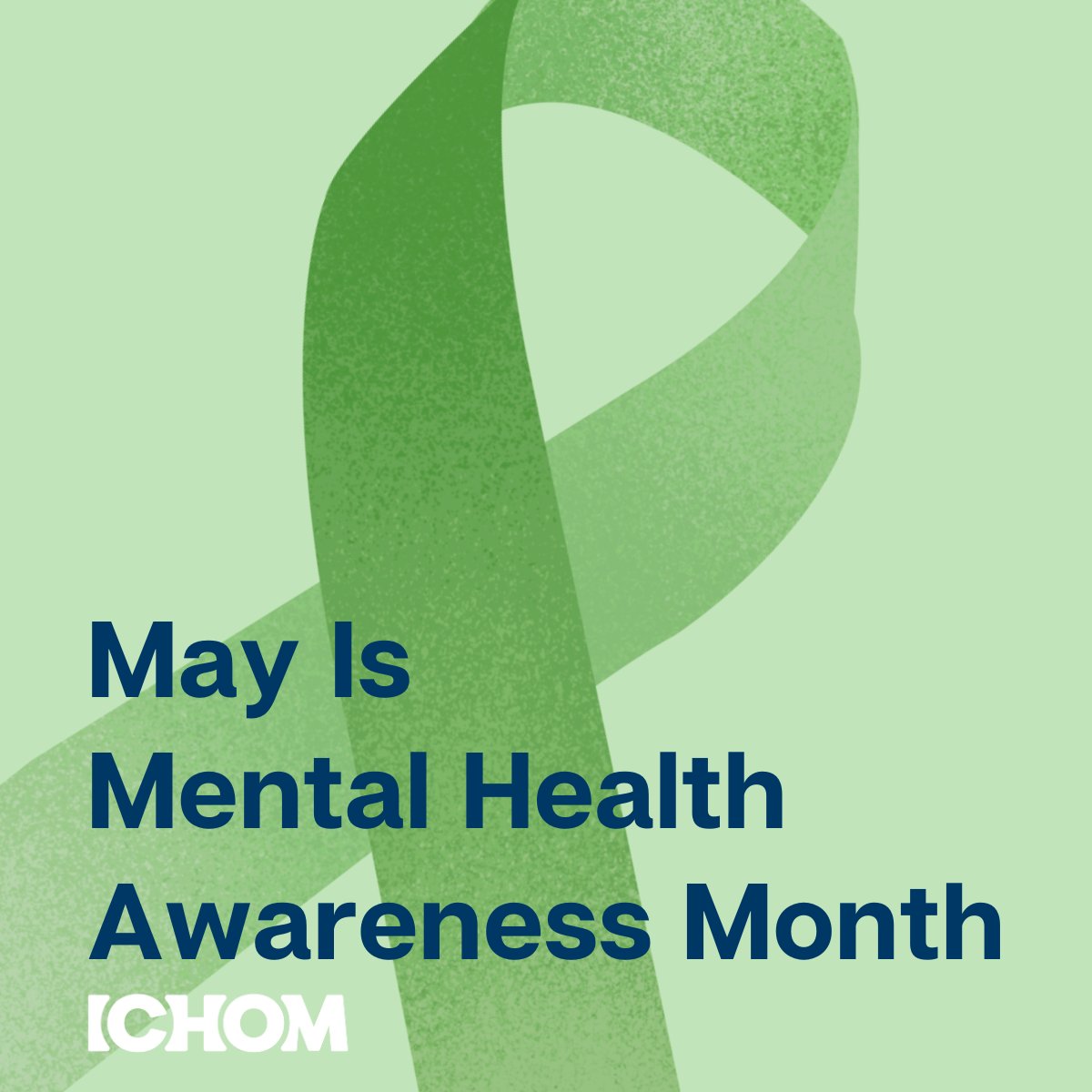 May is #MentalHealthAwarenessMonth 💚 Over the course of the month, we'll be shining a light on the ICHOM Sets tailored to mental health, developed by patients, leading clinicians, and researchers to develop outcomes that matter most to patients: bit.ly/3Wq55FH