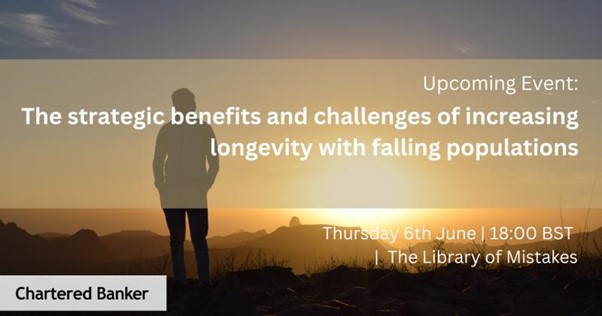 Join us for an insightful in-person talk with Simon Culhane at the Library of Mistakes on the 6th of June 6pm, to explore one of the 21st century's megatrends: the global increase in longevity and the challenges posed by aging populations.

Register here: bit.ly/3QeTy88