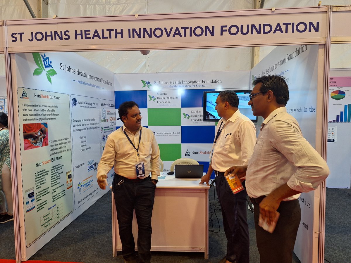 On April 18th- 20th, 2024, <a href="/Innovate_at_BBC/">Bioinnovation Centre</a>  BBC Founder’s Day, <a href="/SJHIF/">St Johns Health Innovation Foundation, Bangalore</a> stall was organized to showcase its Innovations &amp; Co- working Companies
