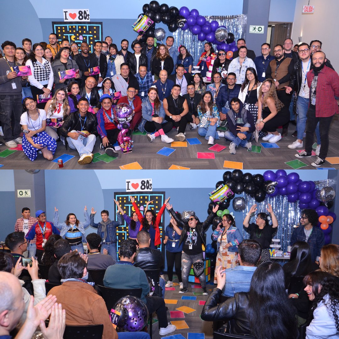 Cheers to 6 years of excellence! Celebrating milestones and memories at our Colombia office in an 80's party theme. Here's to many more years of success and camaraderie!

#OfficeAnniversary #Colombia #IGTSolutions